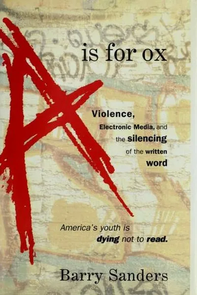 Capa de A is for ox