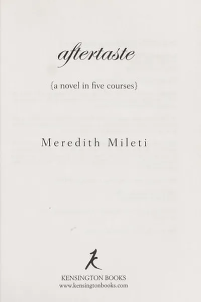Cover of Aftertaste