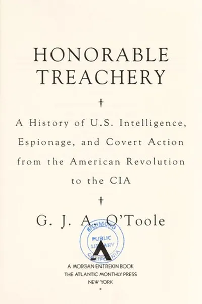 Capa de Honorable treachery