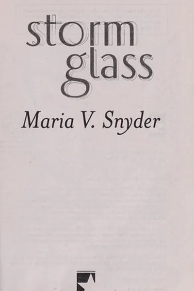 Capa de Storm glass