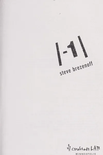 Capa de The absolute value of -1