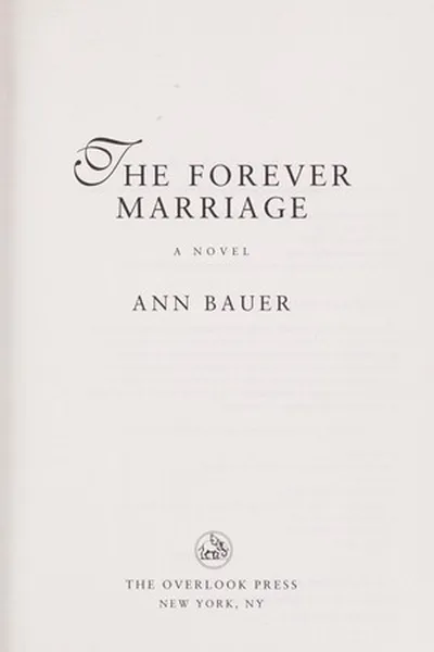 Capa de The forever marriage