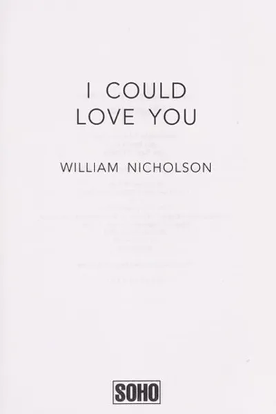 Capa de I could love you