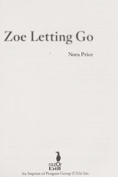 Capa de Zoe letting go
