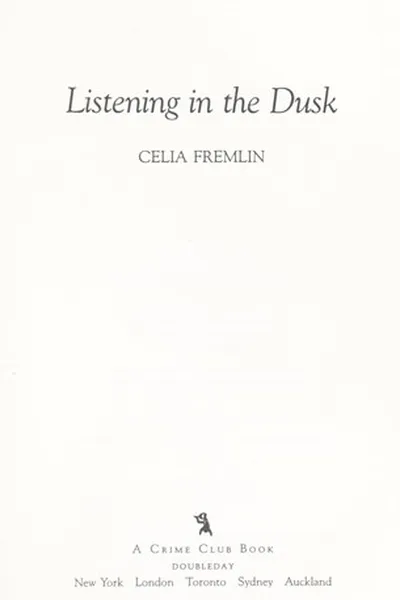 Capa de Listening in the dusk