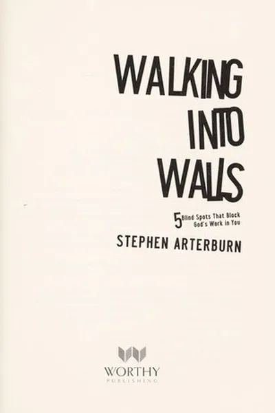 Capa de Walking into walls