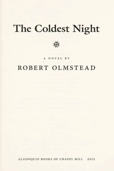 Capa de Cold dark night