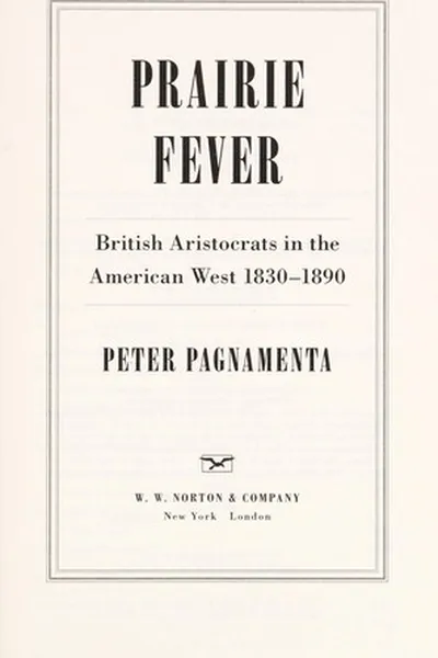Capa de Prairie fever