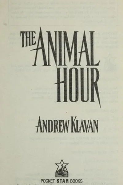 Capa de The animal hour