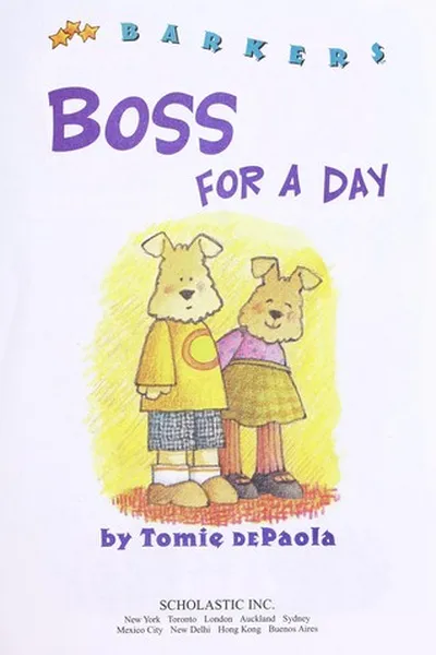 Capa de Boss for a Day