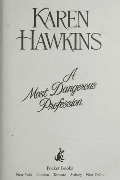 Capa de A most dangerous profession