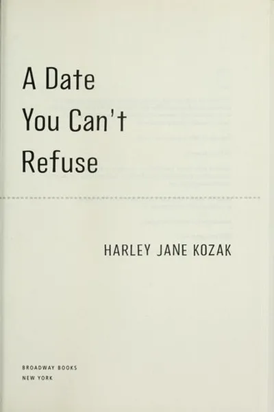 Capa de A Date You Can't Refuse