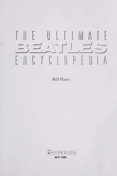 Capa de The Ultimate Beatles Encyclopedia
