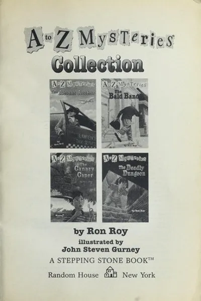 Capa de A-Z mysteries collection