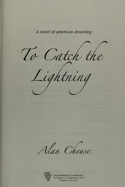 Capa de To catch the lightning