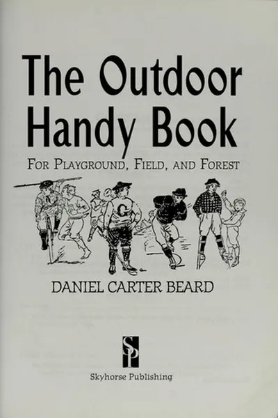 Capa de The outdoor handy book