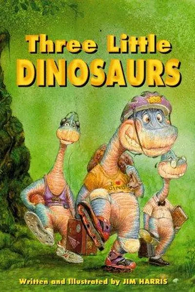 Capa de The three little dinosaurs