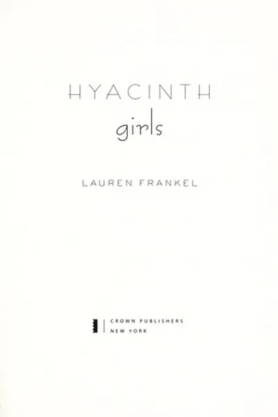 Capa de Hyacinth girls