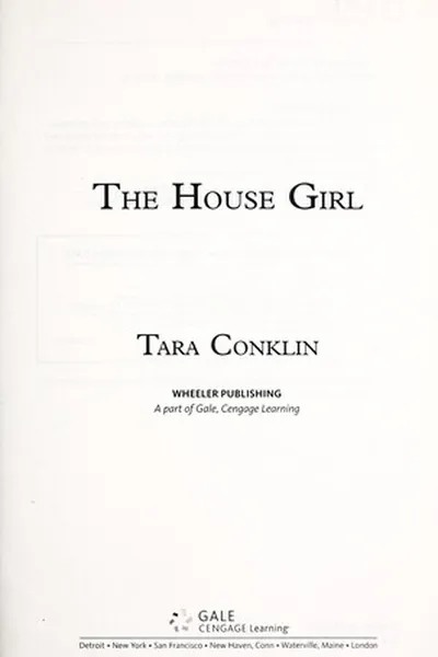 Capa de The house girl