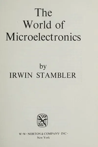 Capa de The world of microelectronics