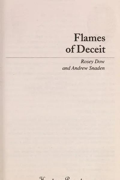 Capa de Flames of deceit