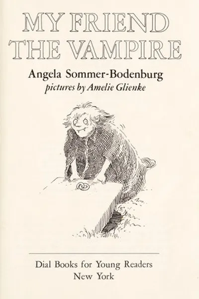 Capa de My Friend The Vampire