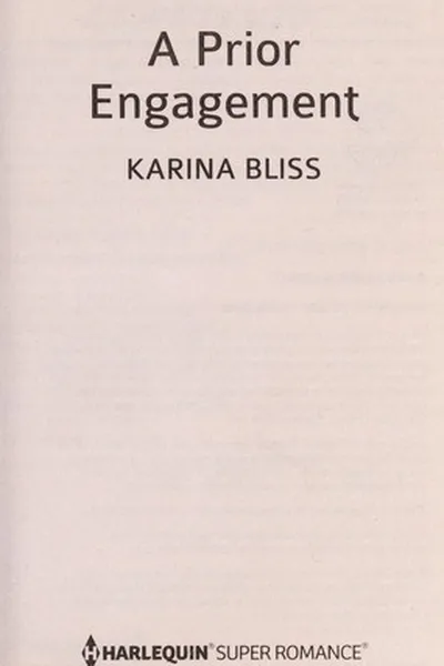 Capa de A prior engagement