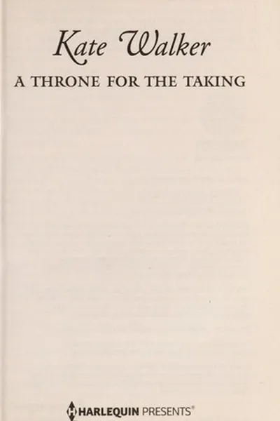 Capa de A throne for the taking