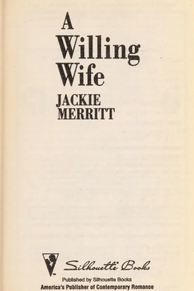 Capa de A willing wife