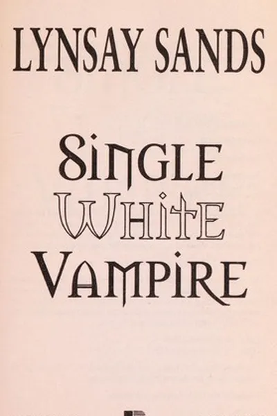 Capa de Single white vampire