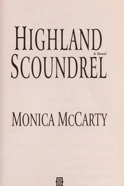 Capa de Highland scoundrel