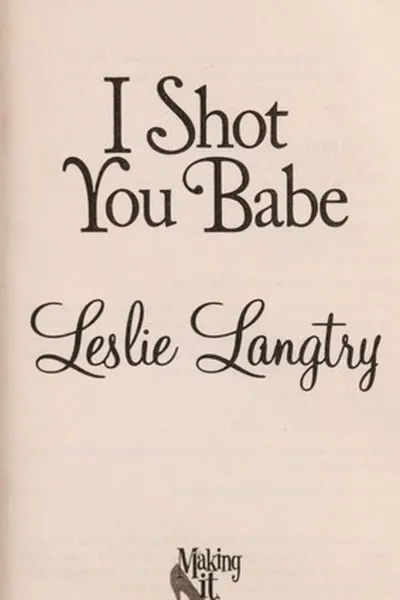 Capa de I shot you babe