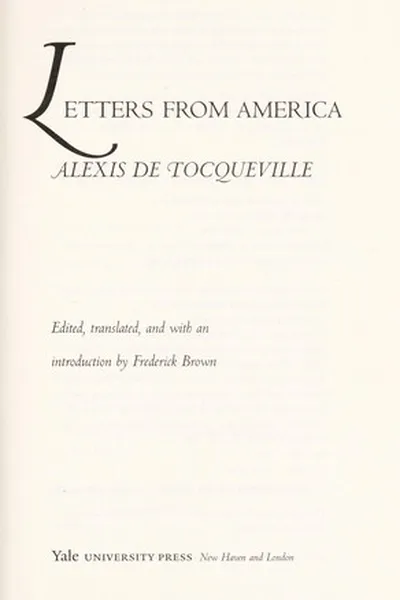 Capa de Letters from America