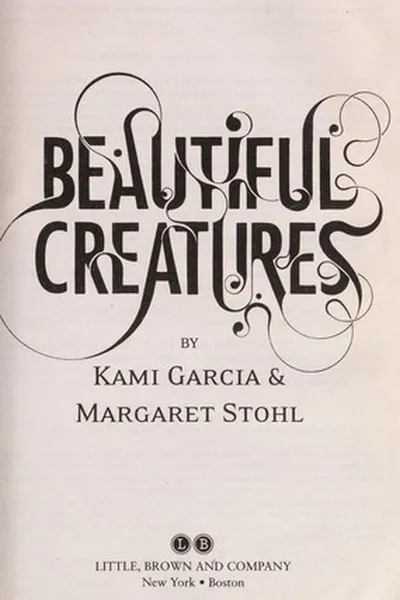 Capa de Beautiful creatures