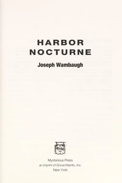Capa de Harbor nocturne