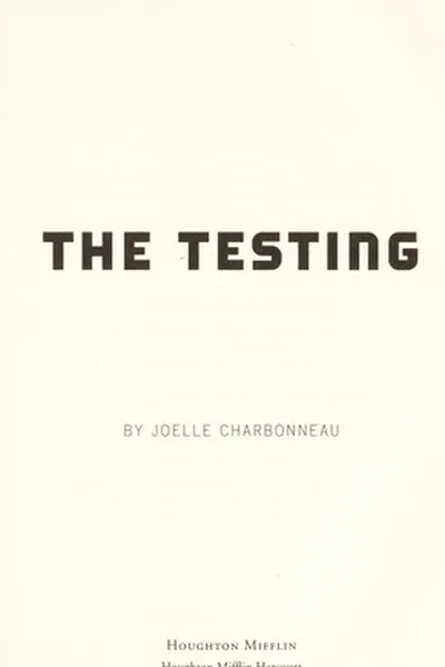 Capa de The testing