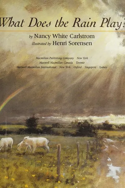 Capa de What does the rain play?