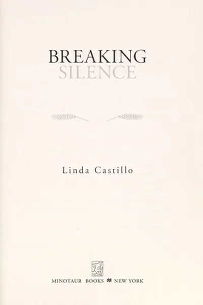 Capa de Breaking silence