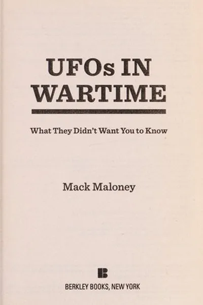 Capa de UFOs in wartime