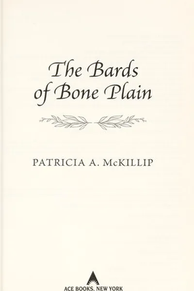 Capa de The bards of Bone Plain