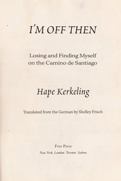 Capa de Ich bin dann mal weg