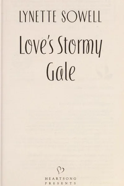 Capa de Love's stormy gale