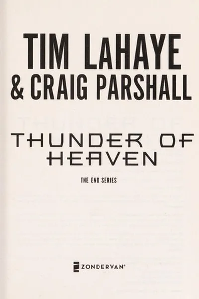 Capa de Thunder of heaven