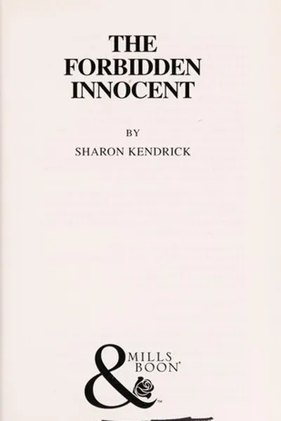 Capa de The forbidden innocent