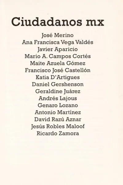 Capa de Ciudadanos mx