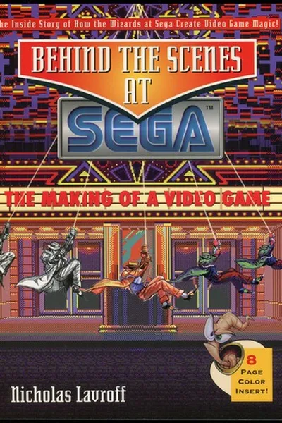 Capa de Behind the Scenes at Sega