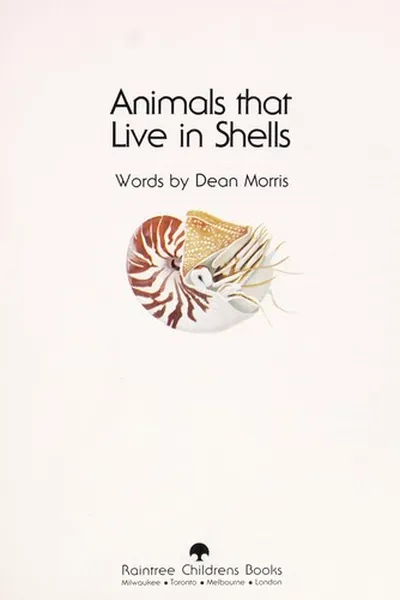 Capa de Animals that live in shells