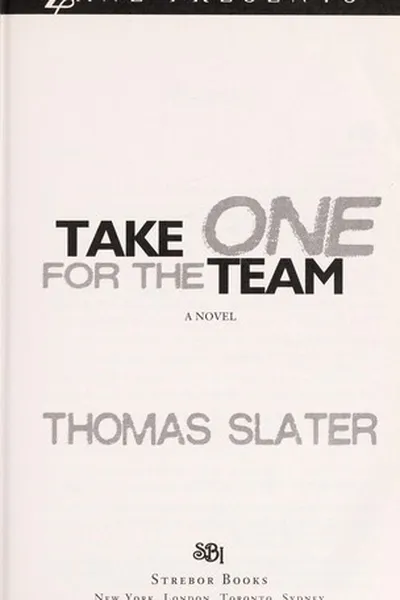 Capa de Take one for the team