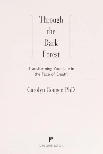 Capa de Through the dark forest