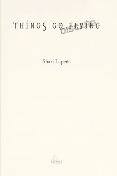 Capa de Things go flying